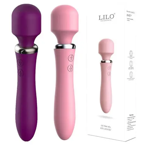 Chày Rung 2 Đầu Lilo – Đồ Chơi Massage Cao Cấp Cho Phái Nữ