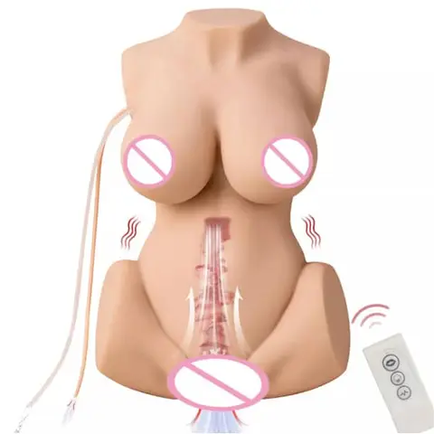 Búp bê bán thân 3D rung co bóp tự động có điều khiển từ xa