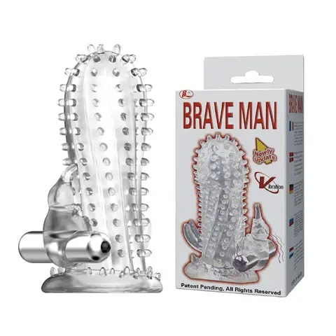 Bao Đôn Dên Braveman Có Rung Gai Gân Hỗ Trợ Tăng Kích Thước Và Tăng Cảm Giác