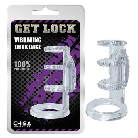 Khóa dương vật 3 vòng có rung cho chị em phê tột đỉnh