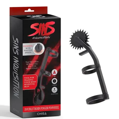 Cọ Lăn Gai Đeo Ngón Tay Thorn Finger Pinwheel – Kích Thích Mạnh Mẽ, Cảm Giác Đầy Mới Lạ