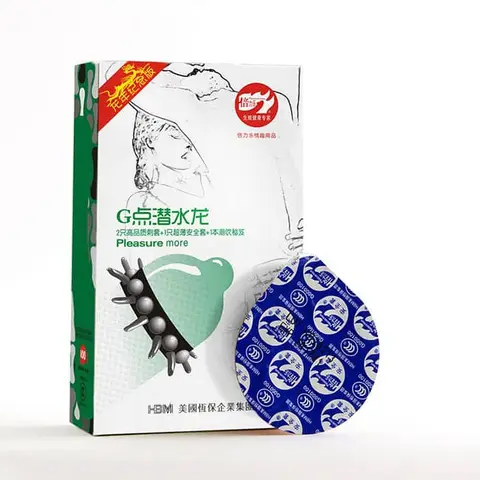 Bao cao su gai râu bi