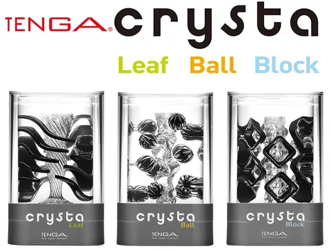 Âm Đạo Giả TENGA CRYSTA 3 STYLES