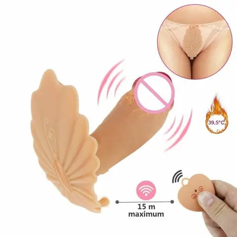 Quần lót rung cho nữ điều khiển từ xa cao cấp có sưởi ấm âm đạo (DC38H)