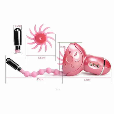 Máy liếm và rung âm đạo cao cấp Rolling Fun II (DC41A)