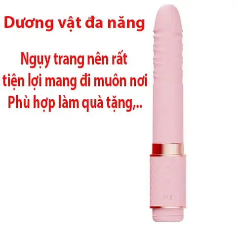 Dương Vật Giả Mini Đa Năng – Rung, Thụt, Sưởi Ấm