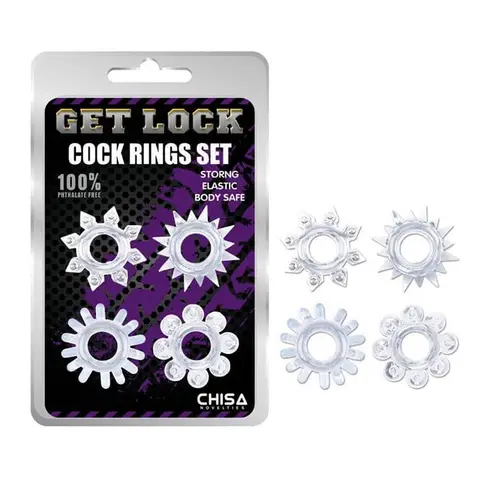 Bộ vòng gai silicon sao biển Get lock độc đáo