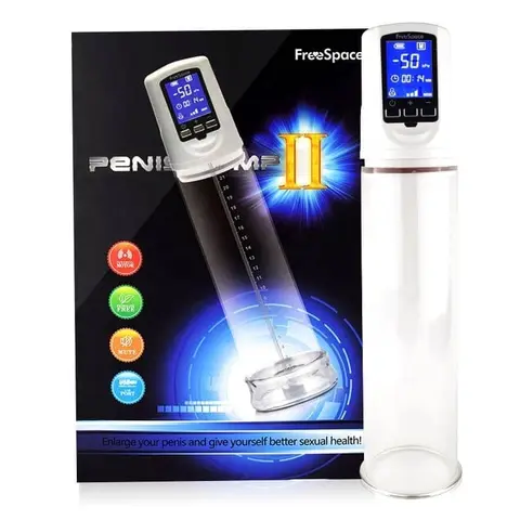 Máy tập to dương vật thông minh pin sạc màn hình hiển thị LCD (DC69N)