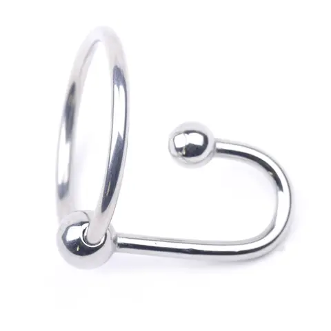 Vòng inox bi đeo đầu khất kèm móc thông liệu đạo (DC70U)