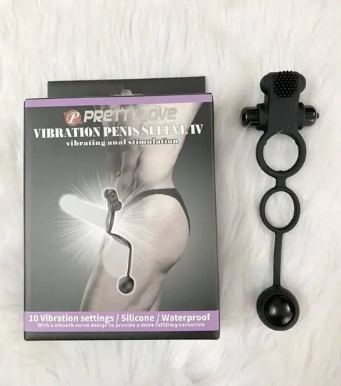Vòng rung kèm bóng kích thích hậu môn