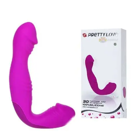 Dương Vật Giả 2 Đầu Silicone Rung 30 Chế Độ – Cao Cấp, Sạc Pin Tiện Lợi
