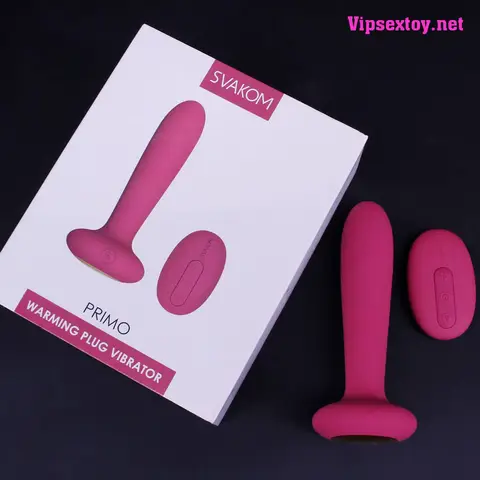 Mát xa hậu môn và điểm G sưởi ấm svakom Primo (DC90T)