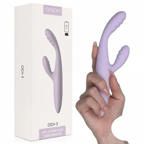Svakom Cici 2 Plus - Máy rung điểm G mini 2 đầu, điều khiển qua app