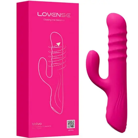 Dương Vật Giả Lovense Velvo Rung Xoay Sóng Bi Kết Nối App