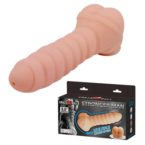 Dương vật siêu khủng Strongerman có lỗ hậu môn 2 in 1 (DV36E)