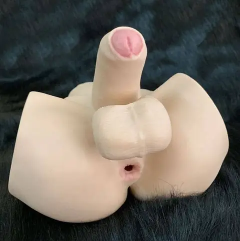 Dương Vật Kèm Hậu Môn Mềm Mịn Như Thật, Dành Cho Các Anh Gay, Chị Em Thích Dương Vật Nhỏ (DV36G)
