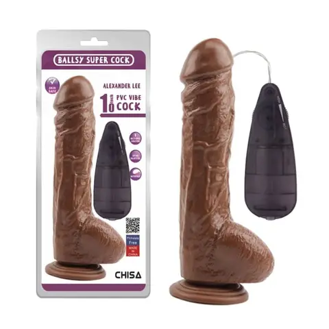 Dương vật giả có rung Chisa Alexander Lee 10” – Cảm giác chân thực, rung mạnh nhiều chế độ
