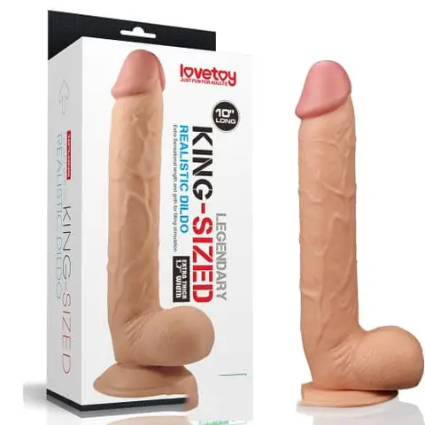 Dương vật giả size bự Lovetoy King size 10" (DV54C)