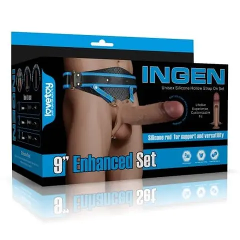 Dương Vật Giả Rung Đeo Ngoài Lovetoy INGEN Silicon Thiết Kế Linh Hoạt