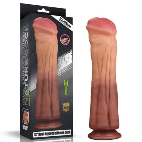 Dương Vật Giả Siêu Khủng Lovetoy Platinum Silicone Cock 12.5 Inch – Cực Đại, Siêu Thật, Đỉnh Khoái Cảm