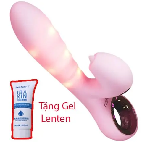 Dương vật giả cao cấp Leten SUCKING VIBRATPOR (DV72E)