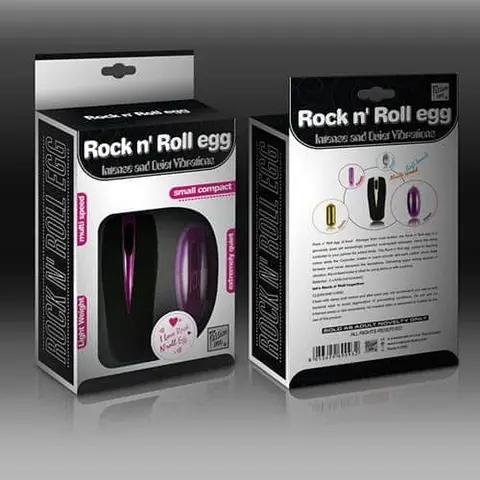 Trứng trung mini mạ kim siêu mạnh Rock & Roll (EG25)
