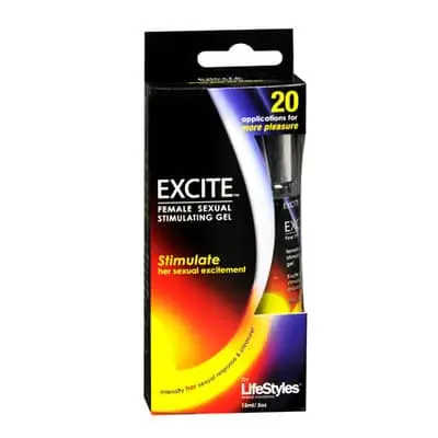 Gel tăng khoái cảm cho nữ Lifestyles Excite (G08A)
