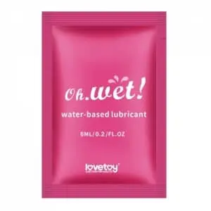 Gel bôi trơn cao cấp lovetoy dạng gói nhỏ tiện lợi