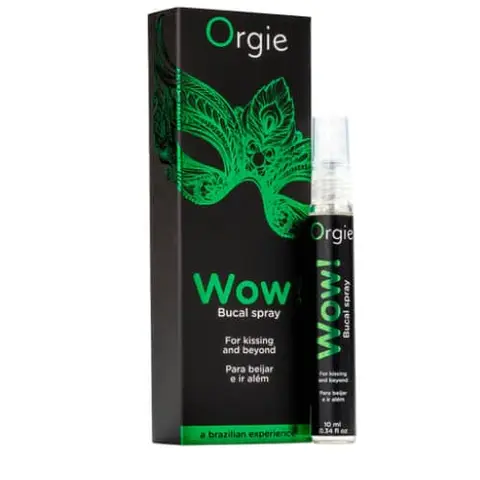 Chai xịt thơm miệng khử trùng Orgie Wow để hôn và blowjob (G32B)