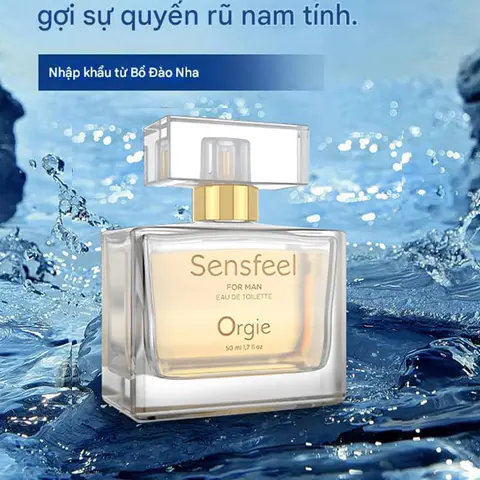 Nước Hoa Kích Thích Nam Orgie Sensfeel 50ml Tăng Sự Tự Tin Và Cuốn Hút