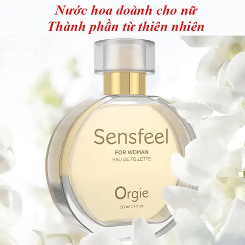 Nước Hoa Kích Thích Nữ Orgie Sensfeel 50ml Hương Thơm Quyến Rũ Tinh Tế