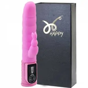 Dương vật giả silicon đa năng cao cấp Happy- 100 chế rộ rung ngoáy (MS22)