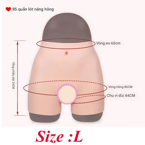 Quần Silicon Có Âm Đạo Giả Cho Gay Hóa Nữ Tự Nhiên