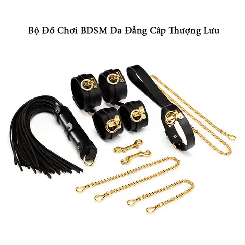 Bộ đồ chơi BDSM da đẳng cấp thượng lưu