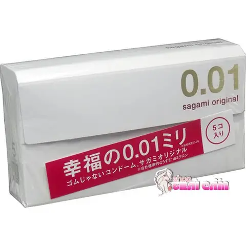 Bao cao su Sagami Original 0.01- Mỏng như không