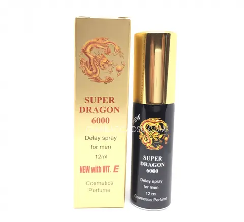 Thuôc Xịt Chống Xuất Tinh Sớm Super Dra gon 6000 12ml