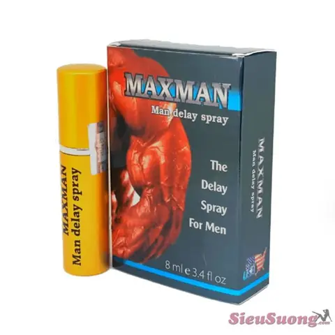 Thuôc Xịt Chống Xuất Tinh Sớm Max man 8ml